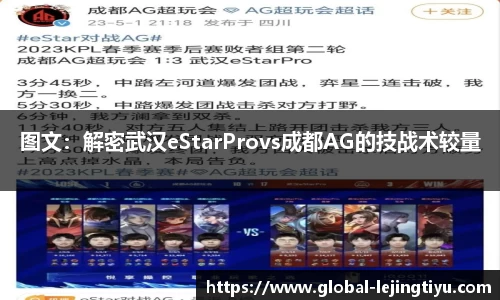 图文：解密武汉eStarProvs成都AG的技战术较量